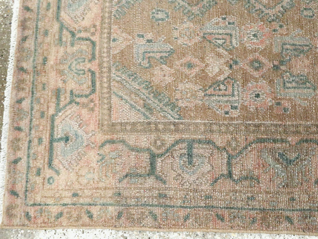 Vintage Persian Malayer Throw Rug, No.27890 - Gss