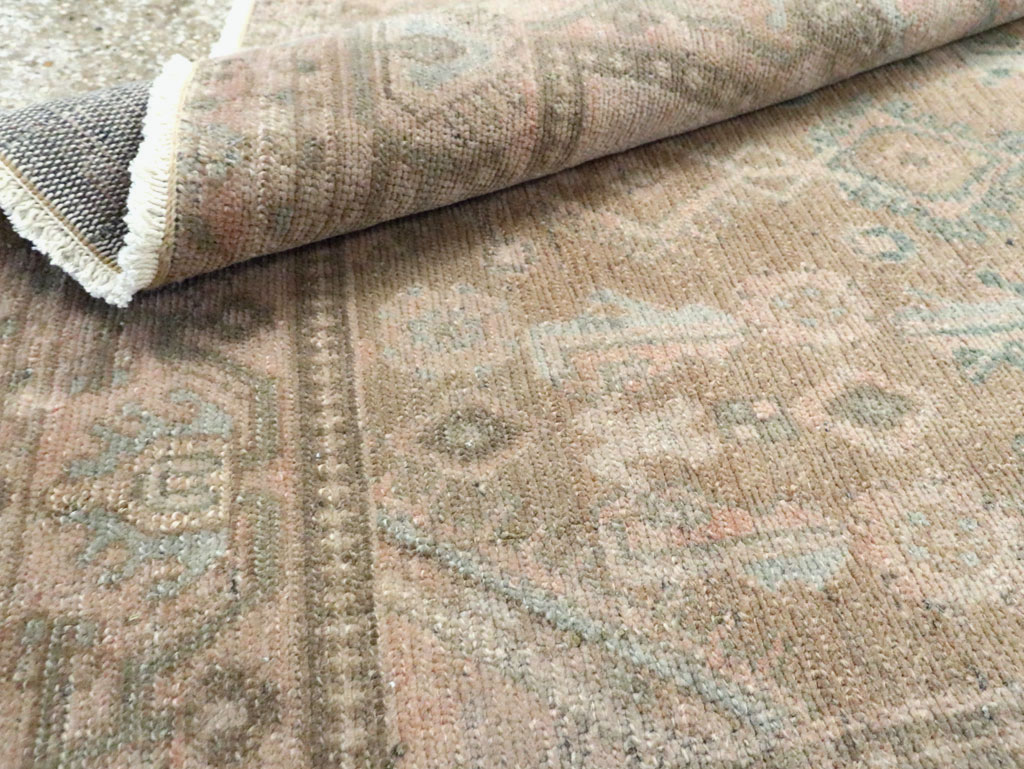 Vintage Persian Malayer Throw Rug, No.27890 - Gss