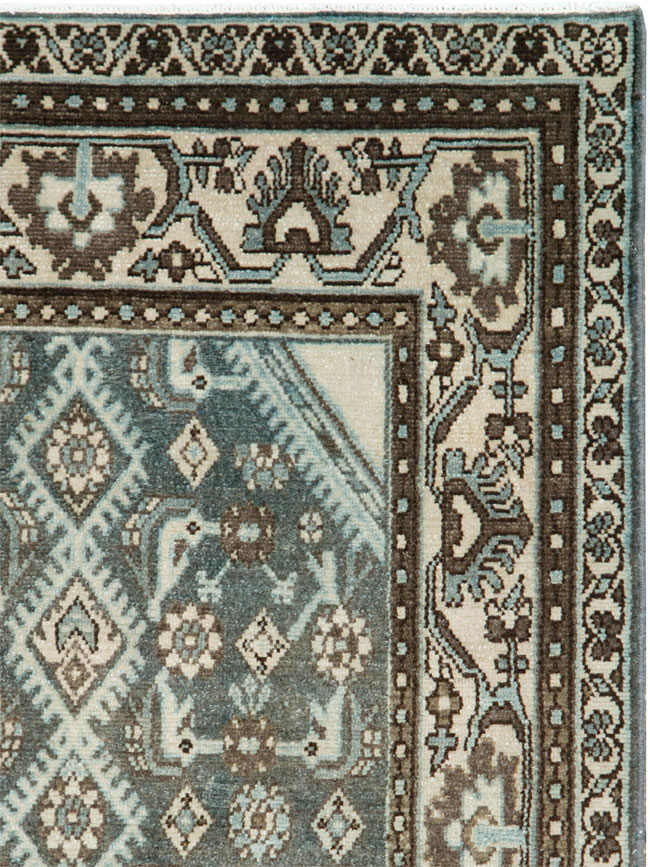 Vintage Persian Malayer Throw Rug (Pair: 1 of 2), No.27892 - Gss