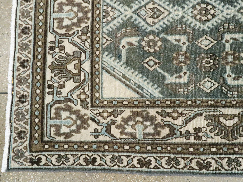 Vintage Persian Malayer Throw Rug (Pair: 1 of 2), No.27892 - Gss