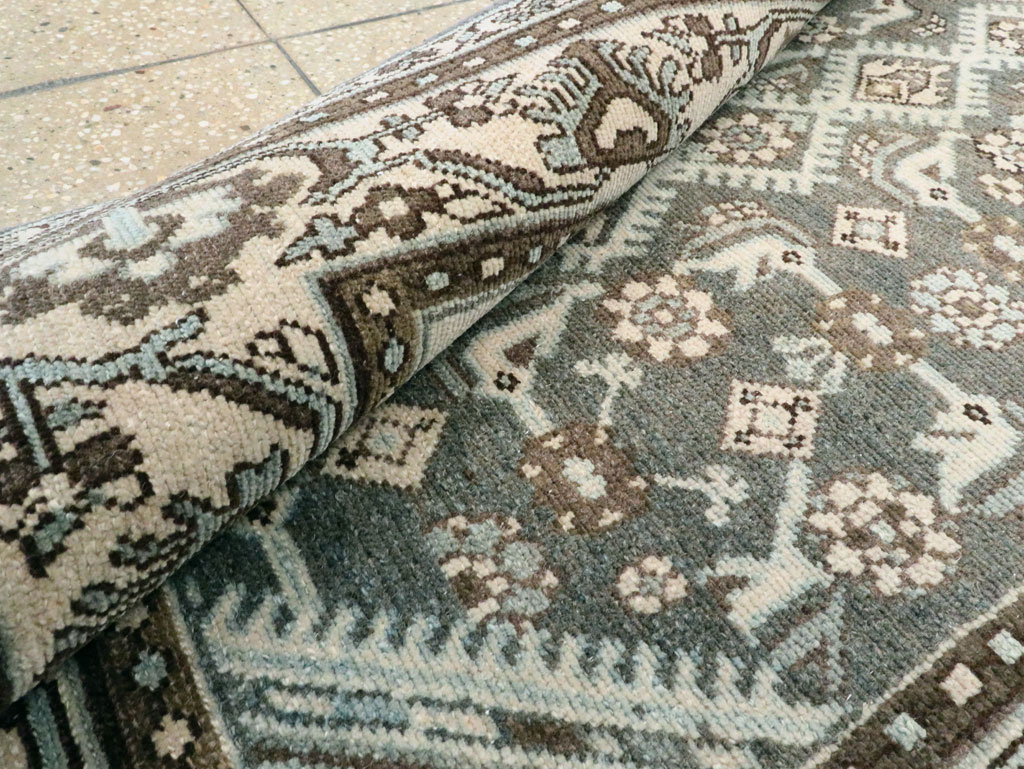 Vintage Persian Malayer Throw Rug (Pair: 1 of 2), No.27892 - Gss