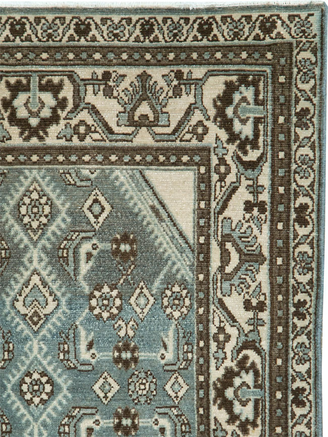 Vintage Persian Malayer Throw Rug (Pair: 2 of 2), No.27894 - Gss