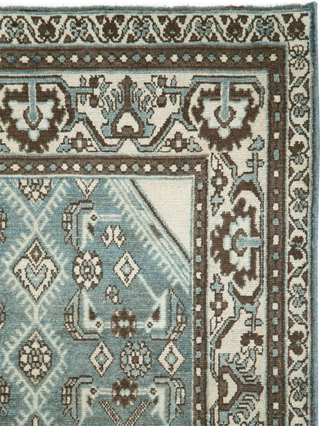 Vintage Persian Malayer Throw Rug (Pair: 2 of 2), No.27894 - Gss