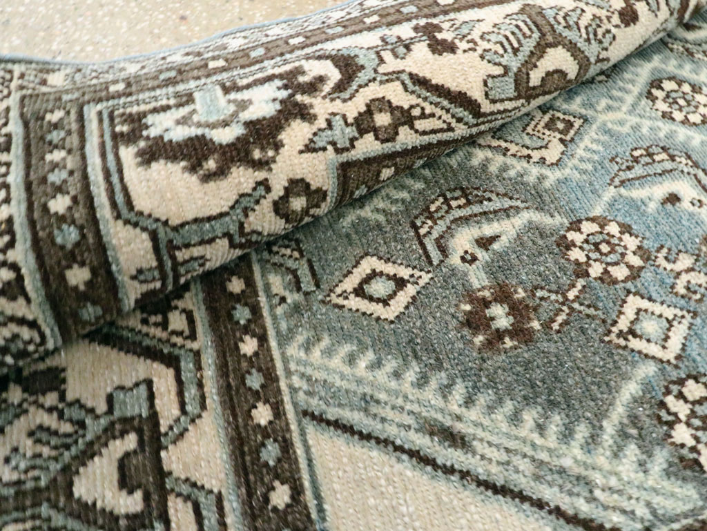 Vintage Persian Malayer Throw Rug (Pair: 2 of 2), No.27894 - Gss