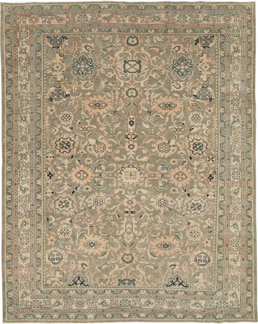 Vintage Persian Malayer Accent Rug (Pair: 1 of 2), No.27898 - Gss