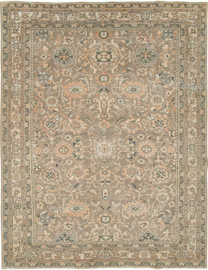Vintage Persian Malayer Accent Rug (Pair: 1 of 2), No.27898 - Gss