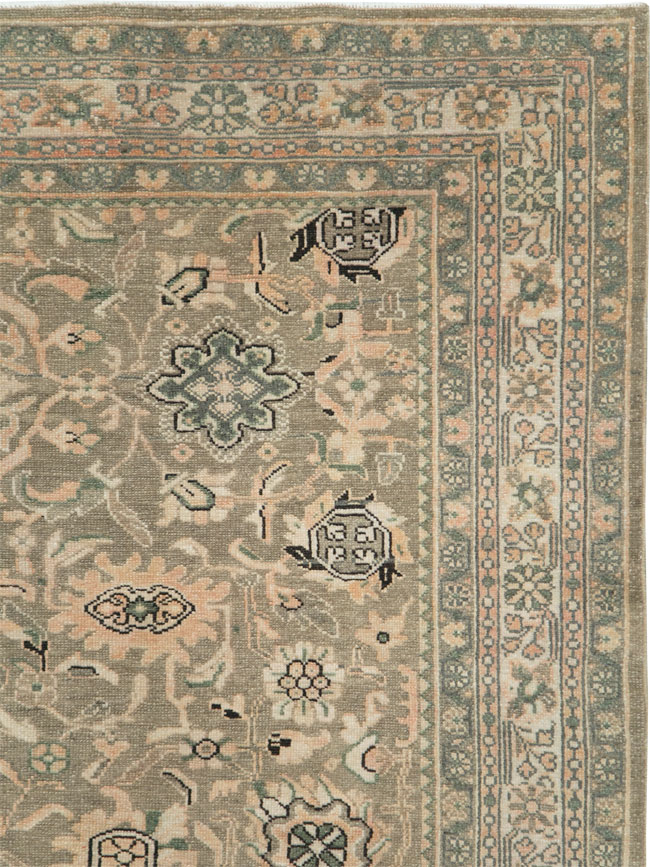 Vintage Persian Malayer Accent Rug (Pair: 1 of 2), No.27898 - Gss