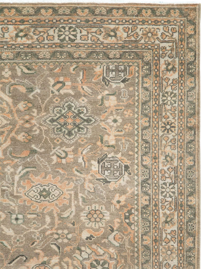 Vintage Persian Malayer Accent Rug (Pair: 1 of 2), No.27898 - Gss