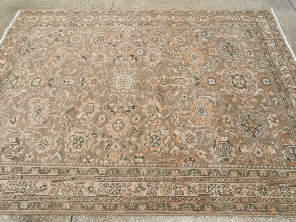 Vintage Persian Malayer Accent Rug (Pair: 1 of 2), No.27898 - Gss