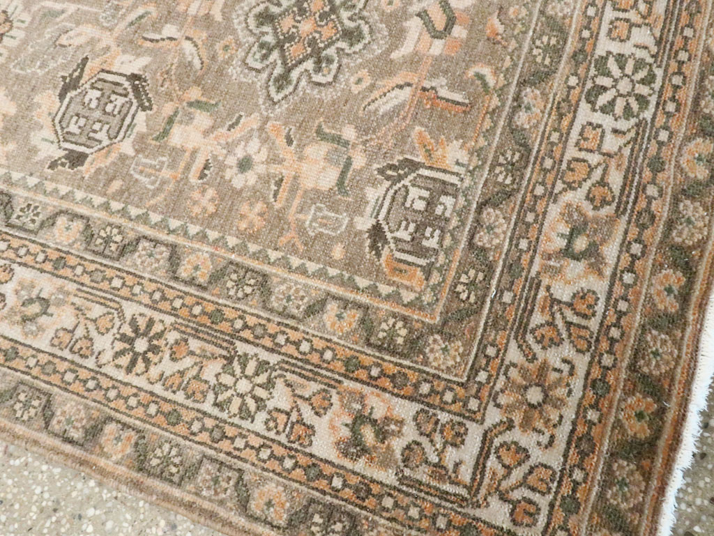 Vintage Persian Malayer Accent Rug (Pair: 1 of 2), No.27898 - Gss