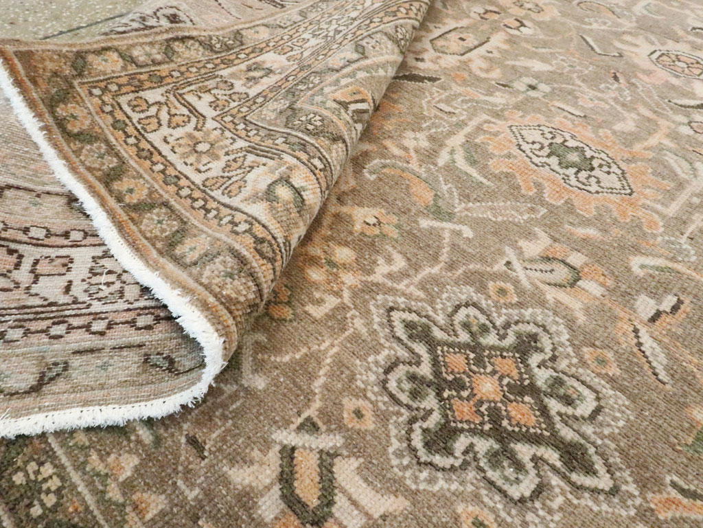 Vintage Persian Malayer Accent Rug (Pair: 1 of 2), No.27898 - Gss