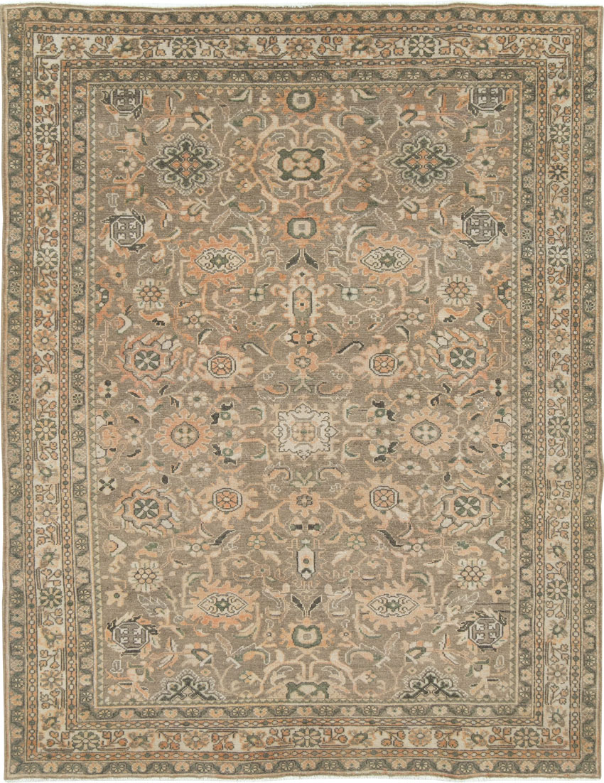Vintage Persian Malayer Accent Rug (Pair: 2 of 2), No.27899 - Gss
