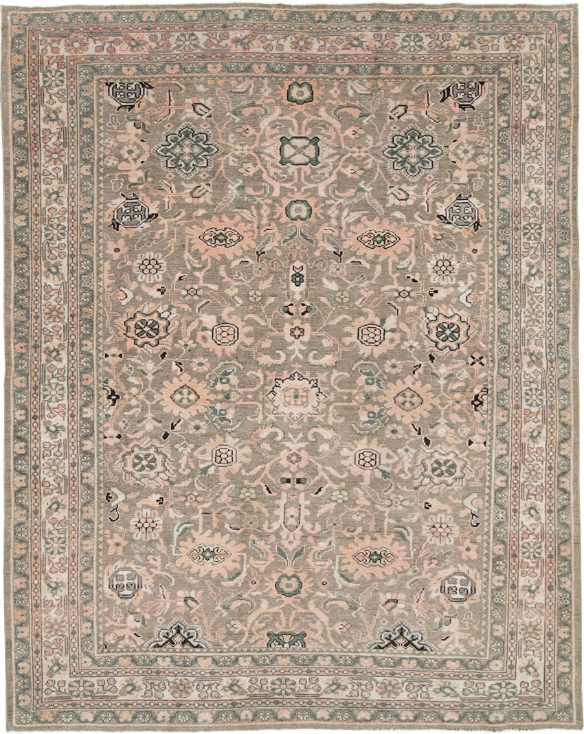 Vintage Persian Malayer Accent Rug (Pair: 2 of 2), No.27899 - Gss