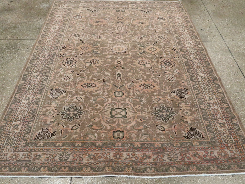 Vintage Persian Malayer Accent Rug (Pair: 2 of 2), No.27899 - Gss