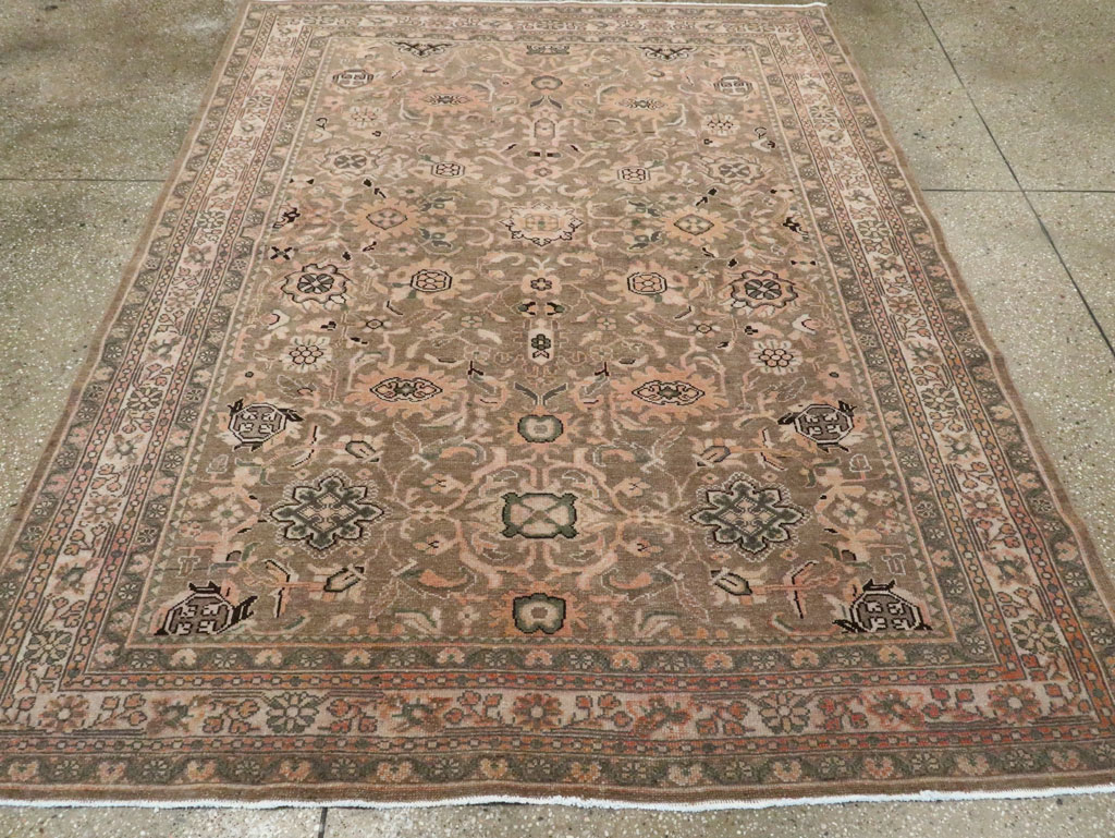 Vintage Persian Malayer Accent Rug (Pair: 2 of 2), No.27899 - Gss