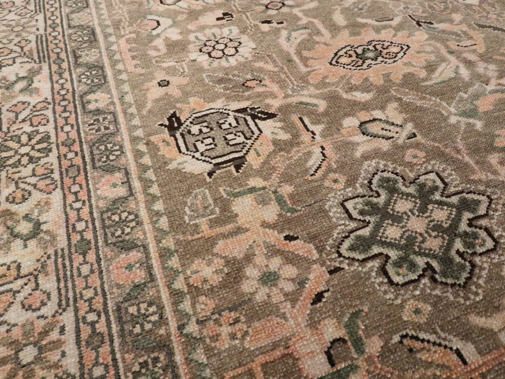 Vintage Persian Malayer Accent Rug (Pair: 2 of 2), No.27899 - Gss