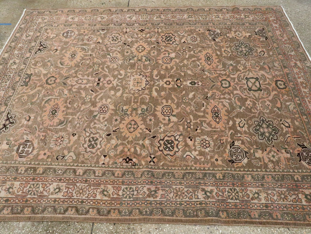 Vintage Persian Malayer Accent Rug (Pair: 2 of 2), No.27899 - Gss