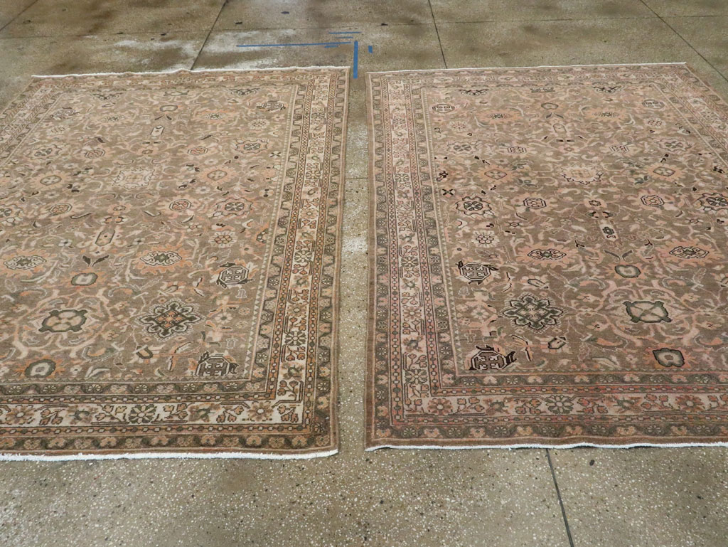 Vintage Persian Malayer Accent Rug (Pair: 2 of 2), No.27899 - Gss