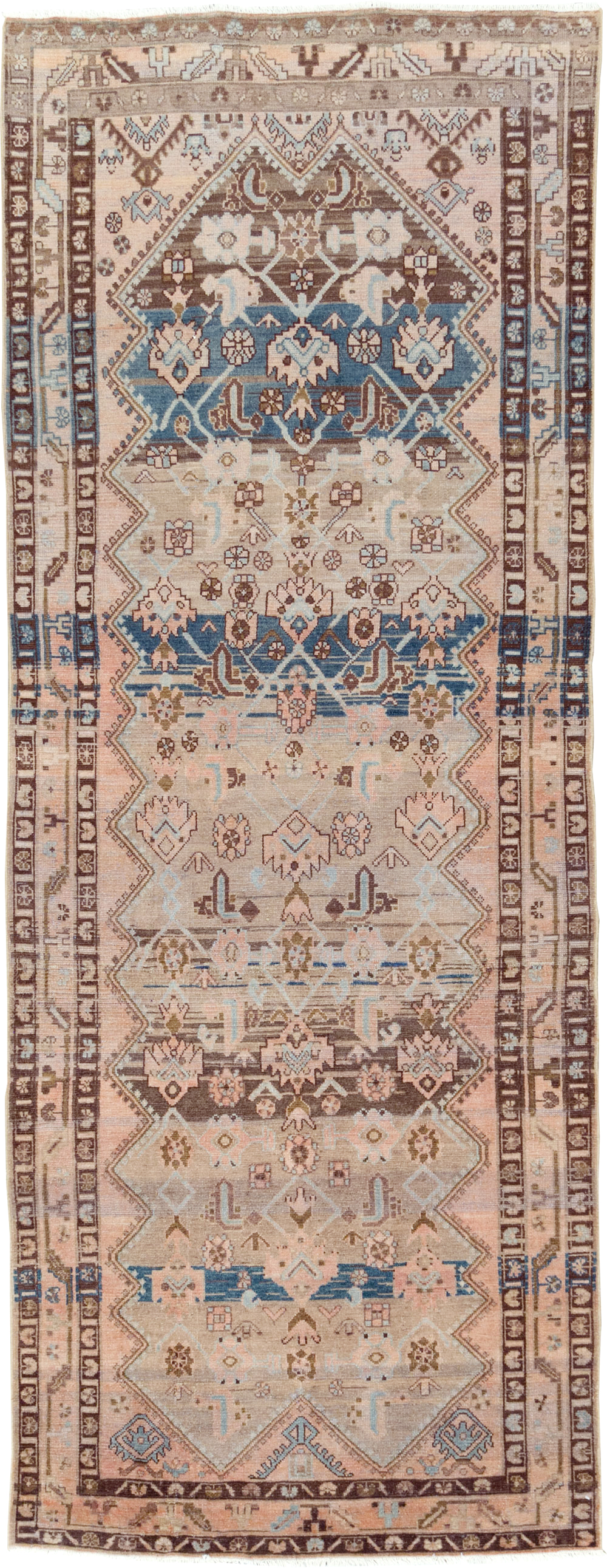 Vintage Persian Malayer Runner, No.27906 - Gss