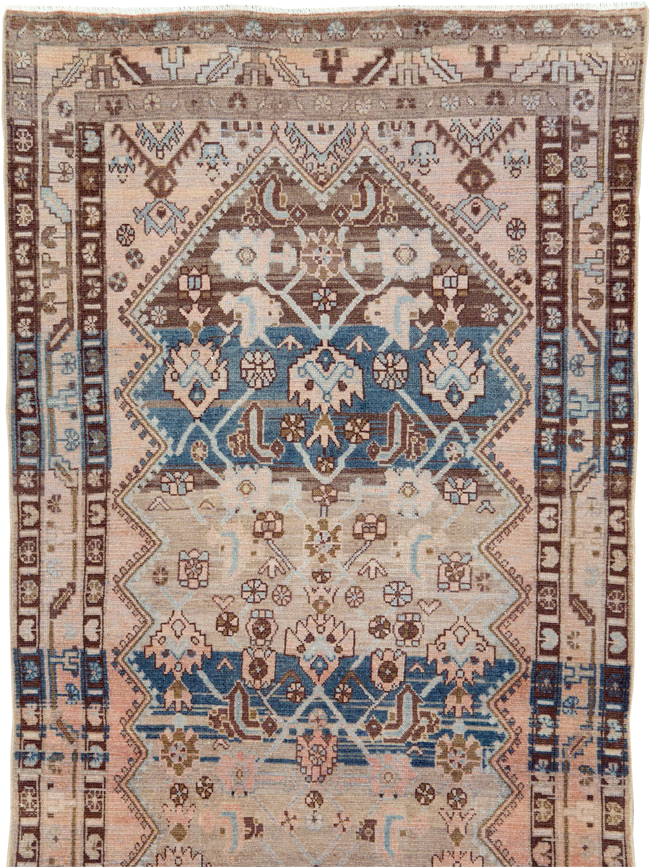Vintage Persian Malayer Runner, No.27906 - Gss