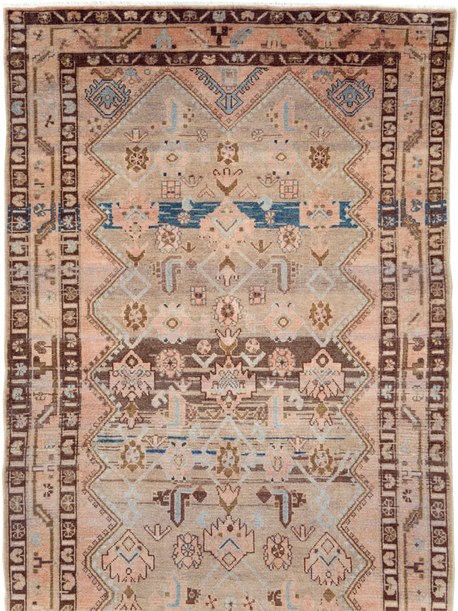 Vintage Persian Malayer Runner, No.27906 - Gss