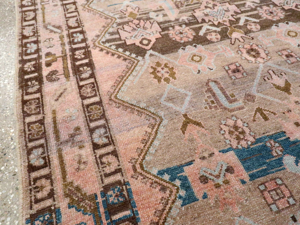 Vintage Persian Malayer Runner, No.27906 - Gss