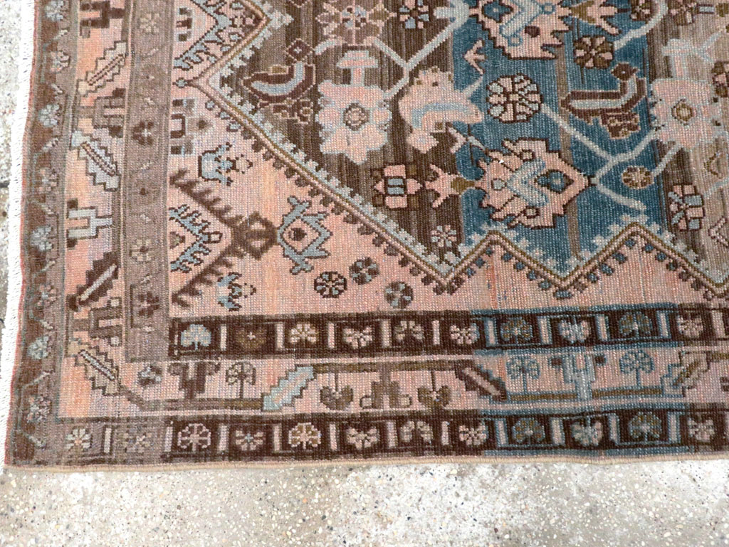 Vintage Persian Malayer Runner, No.27906 - Gss