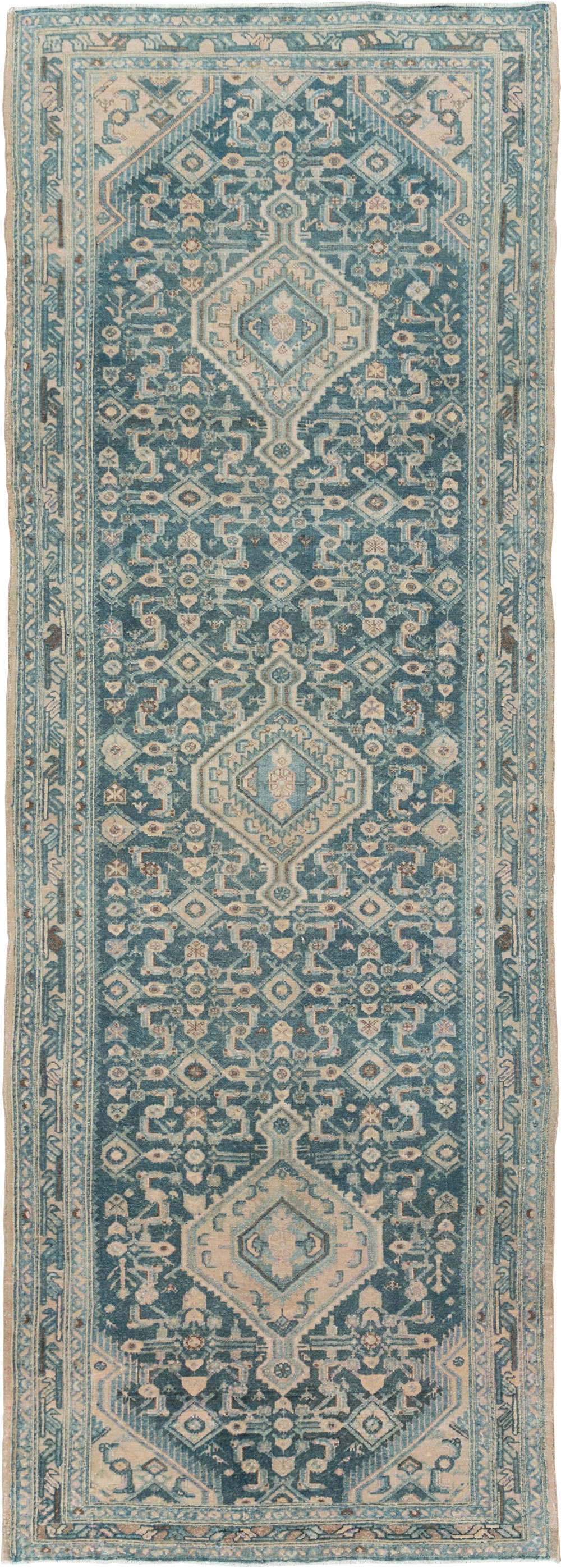 Vintage Persian Malayer Runner, No.27909 - Gss