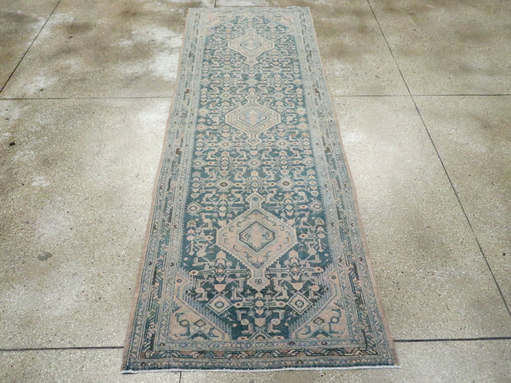 Vintage Persian Malayer Runner, No.27909 - Gss