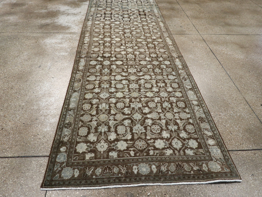 Vintage Persian Malayer Runner, No.27910 - Gss