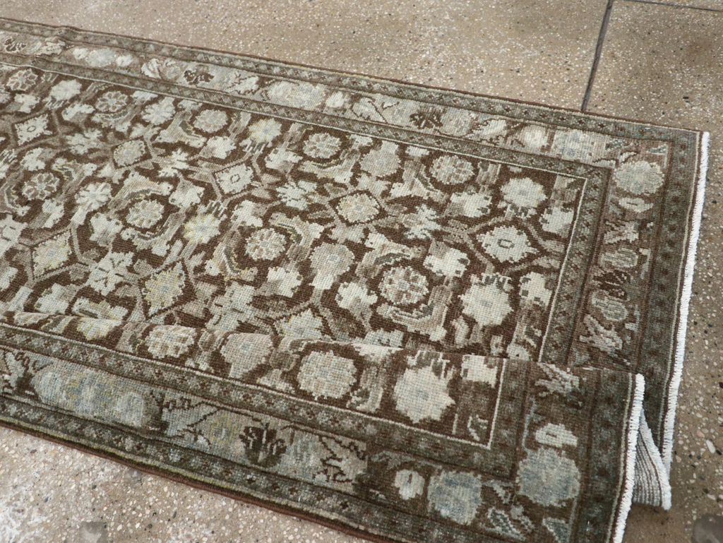 Vintage Persian Malayer Runner, No.27910 - Gss