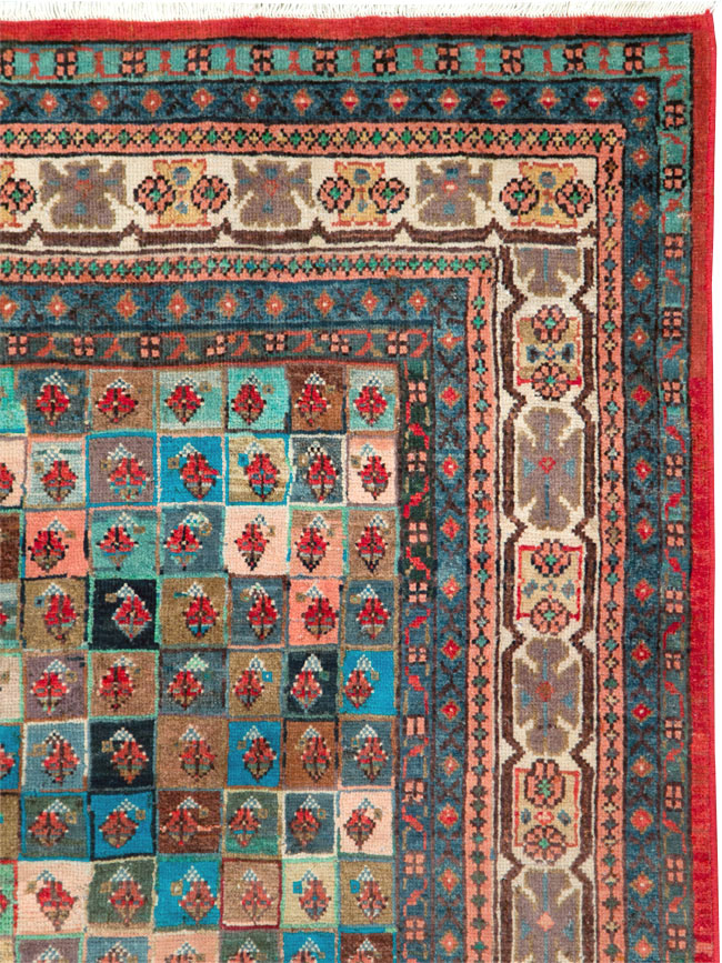 Vintage Persian Mahal Rug, No.27916 - Gss