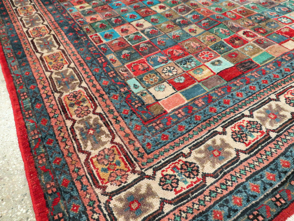 Vintage Persian Mahal Rug, No.27916 - Gss