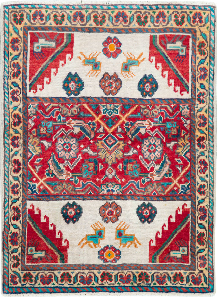 Vintage Persian Mahal Rug, No.27917 - Gss
