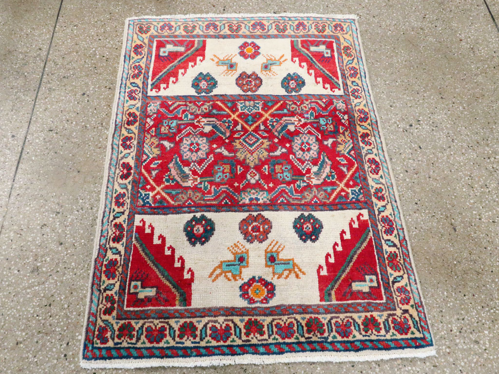 Vintage Persian Mahal Rug, No.27917 - Gss