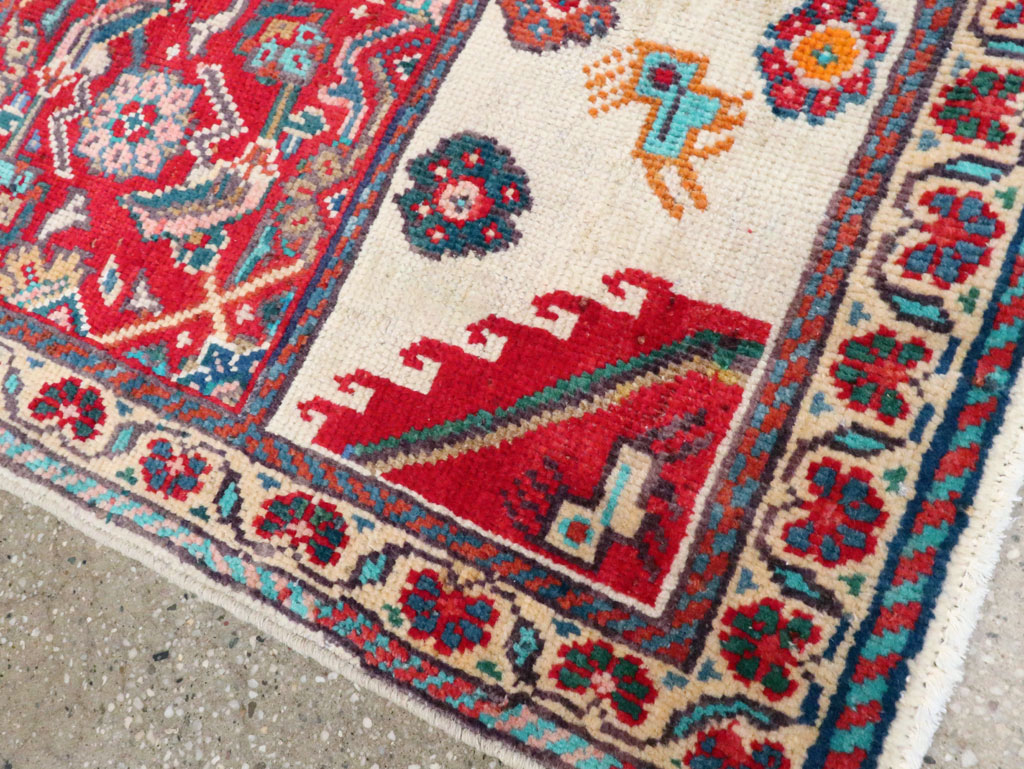 Vintage Persian Mahal Rug, No.27917 - Gss