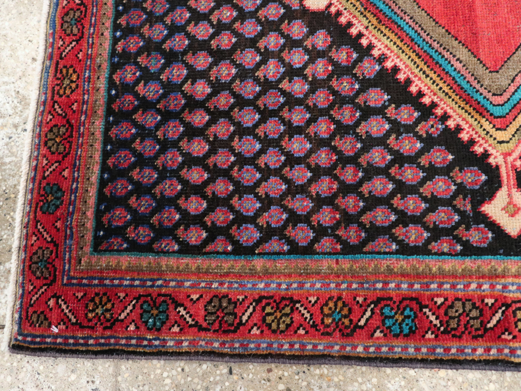 Vintage Persian Mahal Rug, No.27919 - Gss