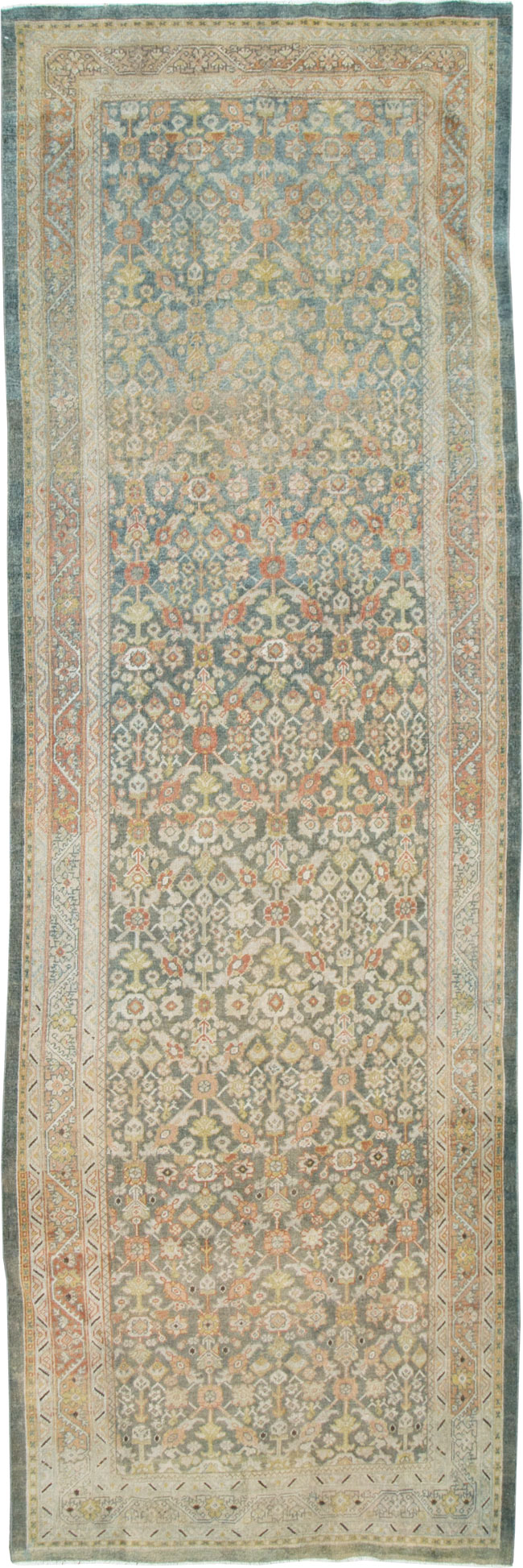 Antique Persian Mahal Gallery Carpet, No.27920 - Gss