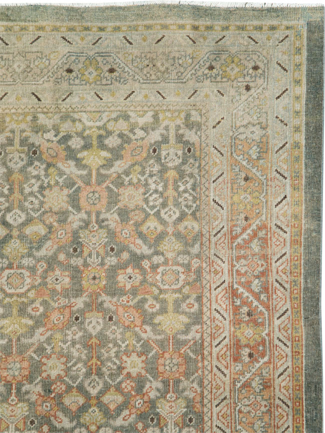Antique Persian Mahal Gallery Carpet, No.27920 - Gss