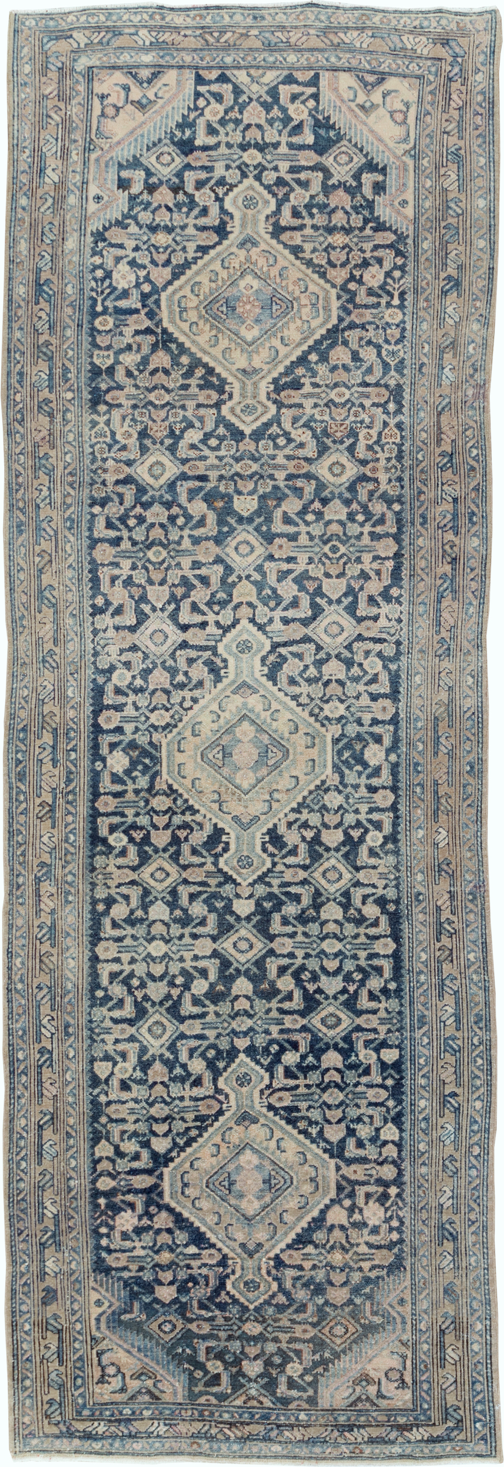 Vintage Persian Malayer Runner, No.27925 - Gss