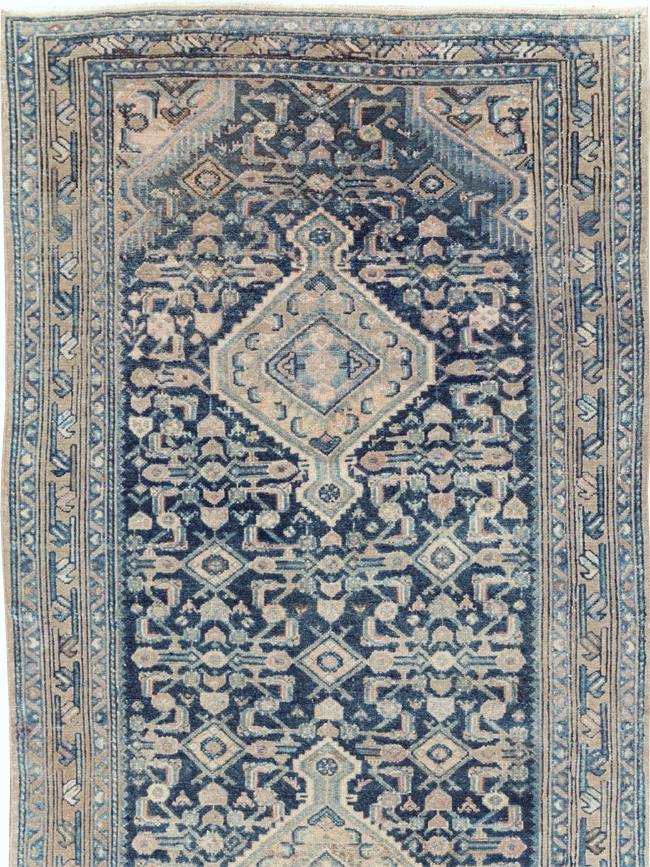 Vintage Persian Malayer Runner, No.27925 - Gss