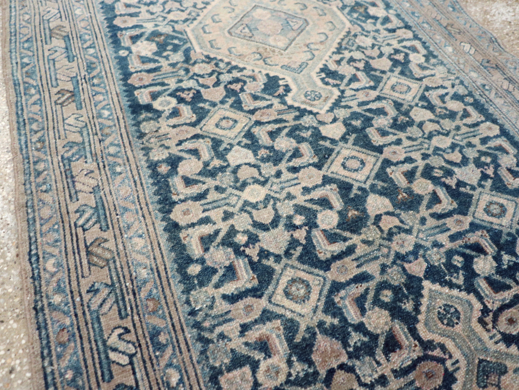 Vintage Persian Malayer Runner, No.27925 - Gss