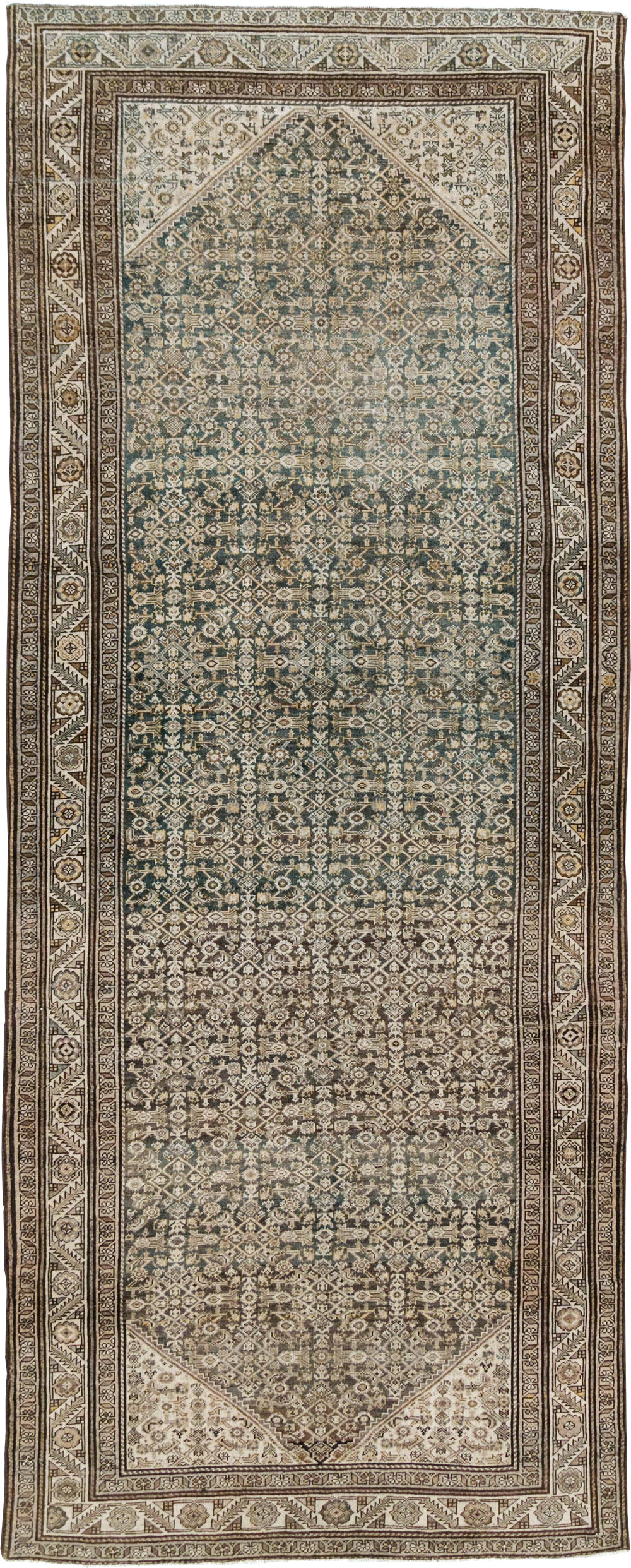 Antique Persian Malayer Gallery Carpet, No.27926 - Gss