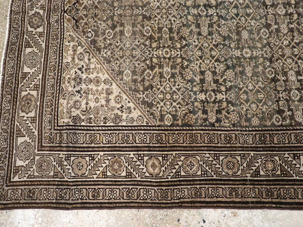 Antique Persian Malayer Gallery Carpet, No.27926 - Gss