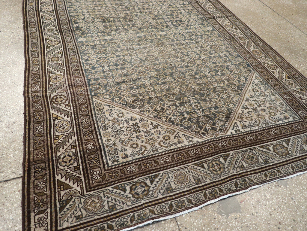 Antique Persian Malayer Gallery Carpet, No.27926 - Gss