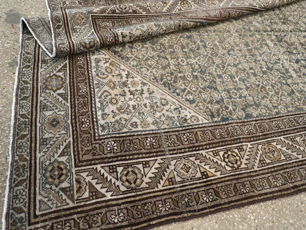 Antique Persian Malayer Gallery Carpet, No.27926 - Gss