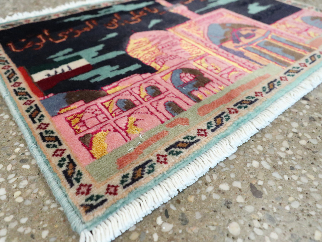 Vintage Persian Tabriz Pictorial Rug (Pair: 1 of 2), No.27929 - Gss