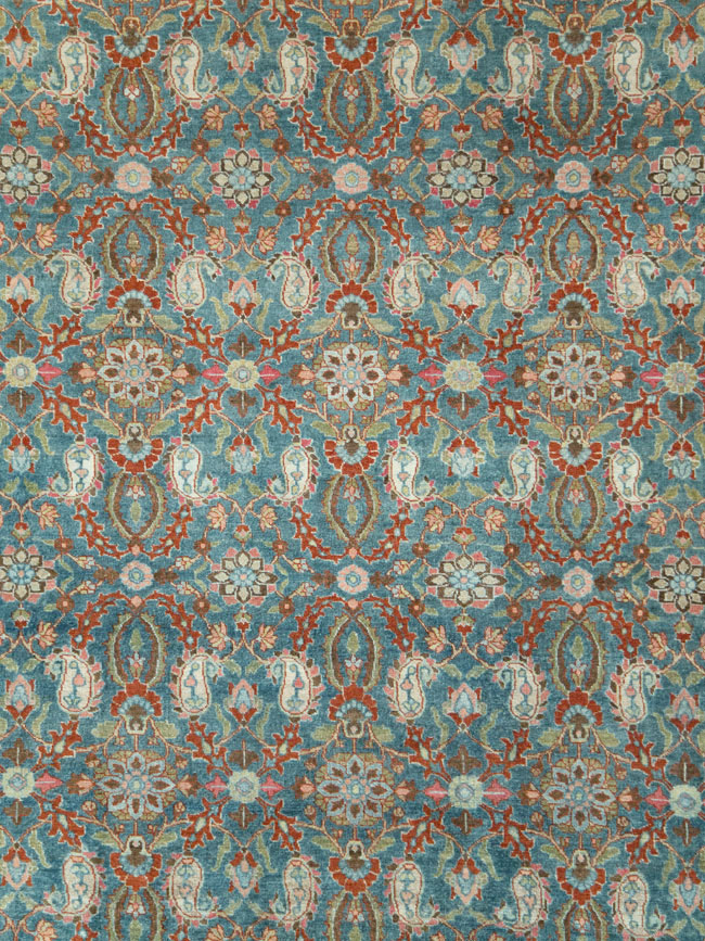 Antique Persian Tabriz Carpet, No.27930 - Gss