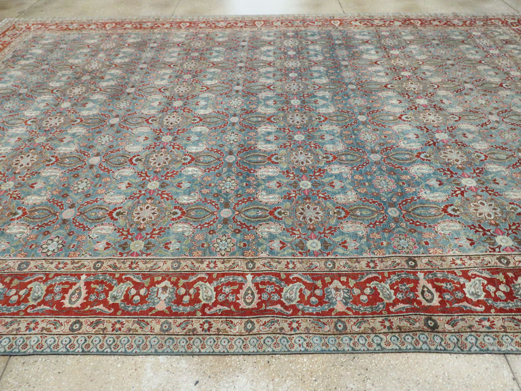 Antique Persian Tabriz Carpet, No.27930 - Gss