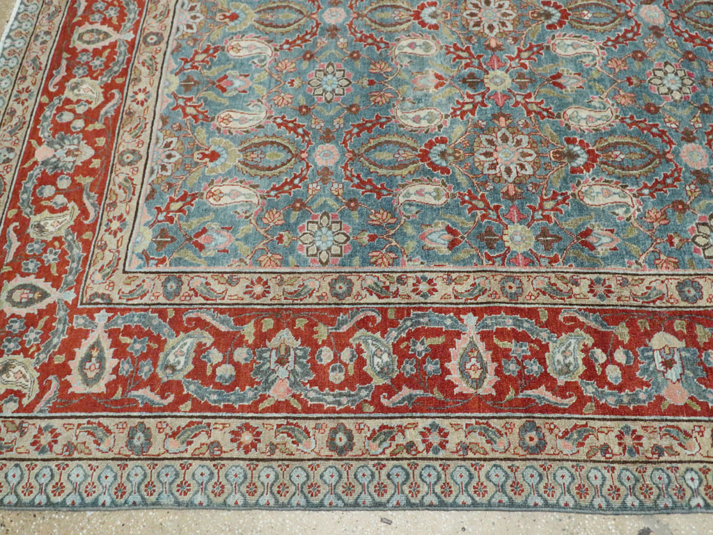 Antique Persian Tabriz Carpet, No.27930 - Gss